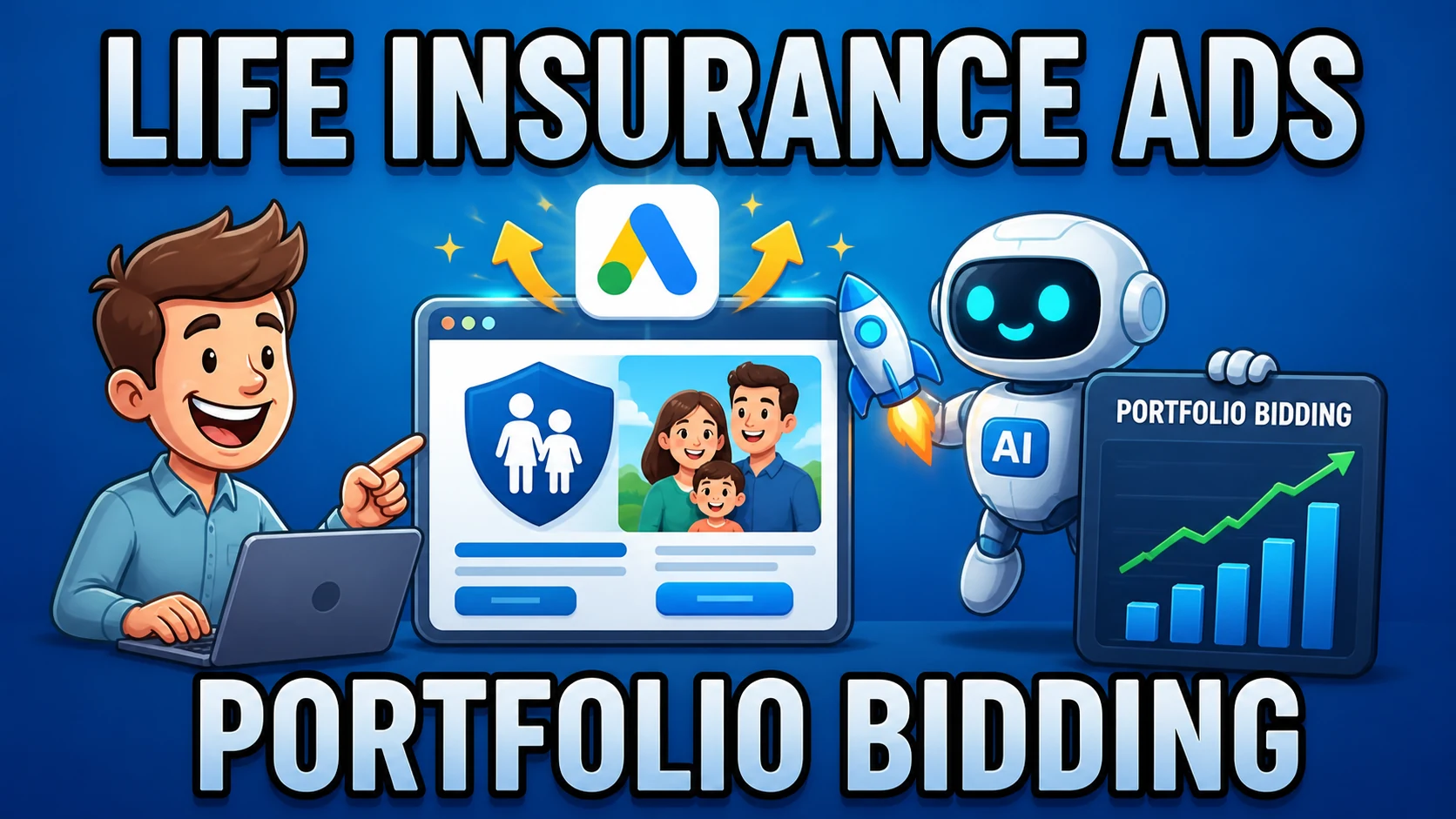 2025 - 06 - 27 - Google Ads - Life Insurance Campaign Setup, AI Landing Pages & Portfolio Bidding