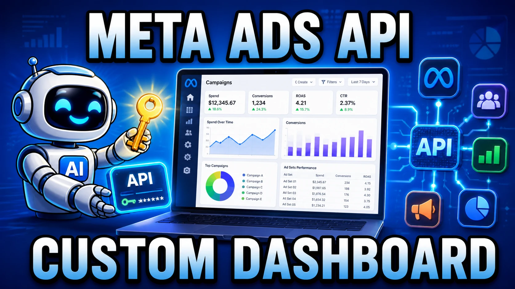Jul 29th - Hand AI the Keys to Your Ad Account: Meta API Tokens, a Custom Ads Dashboard Built Live & Free Trading Repos