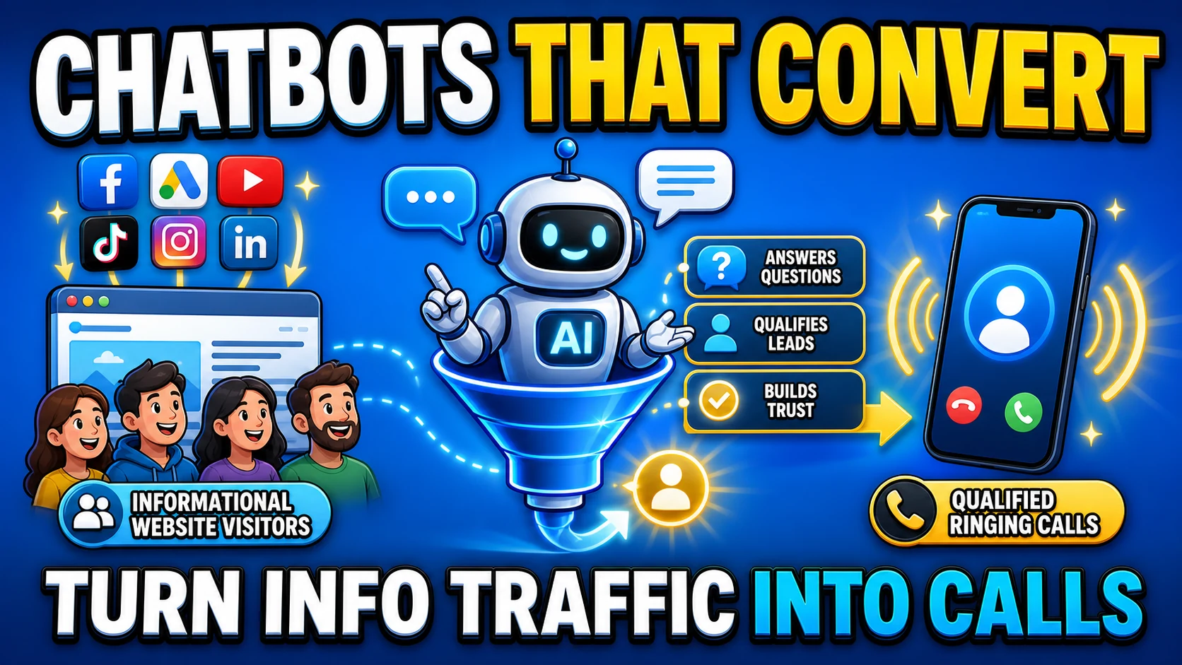 Jan 14th - AI Chatbot for Pay-Per-Call: Converting Informational Traffic, YouTube Placements, and Multi-Niche Deployment