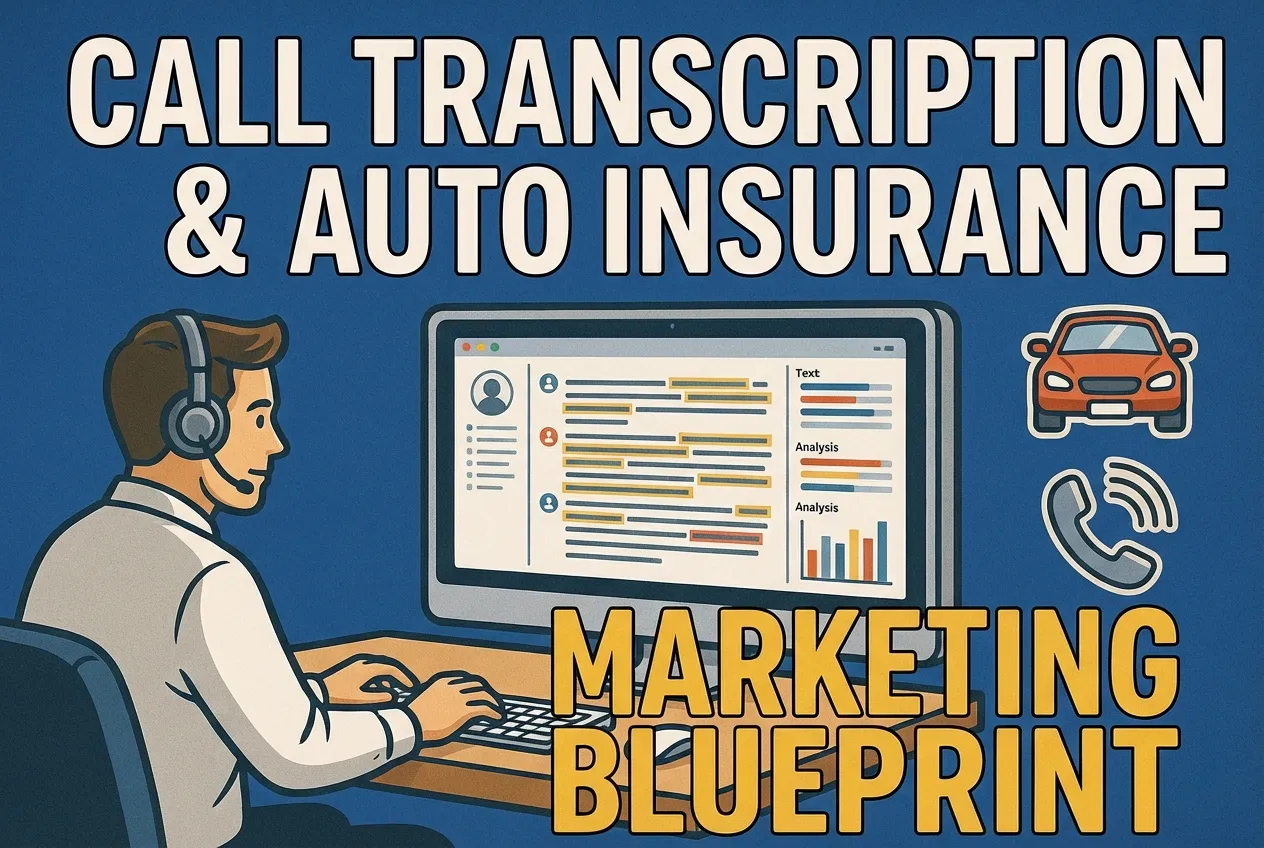 Sept 3rd - Call Transcription Automation, Call Quality Issues, and Auto Insurance Campaign Setup