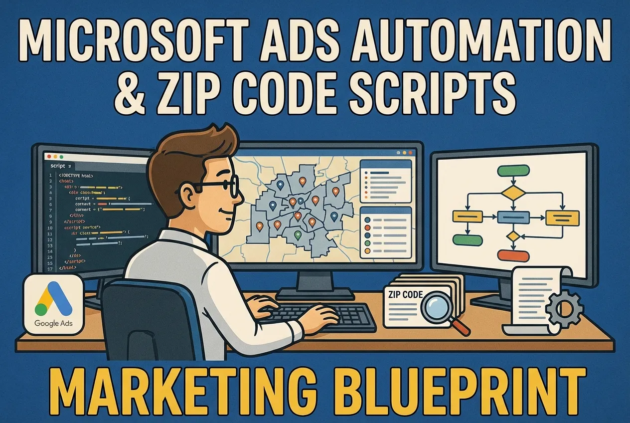 Oct 1st - Microsoft Ads Scripting, Automated Zip Code Management & eLocal Pricing Distribution Analysis